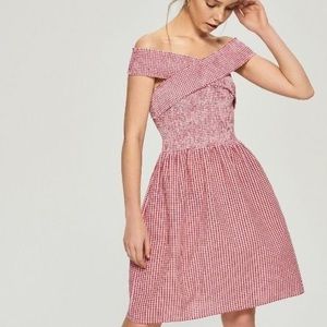 Sinsay red-white dress